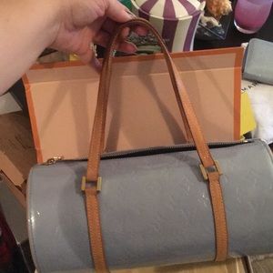 Louis Vuitton Light Blue Vernis handbag